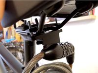 bike lock bracket under saddle