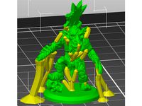 Goblin slaughterer with tree supports