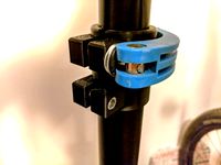 Bike stand replacement main tube joint