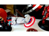 Marvel Avenger - Thor & Captain weapon Keyring