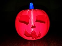 Jack-O'-Lantern Scary Face