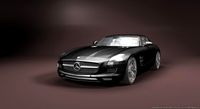 2010 MercedesBenz SLS AMG 3D Model