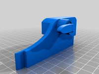 BIBO Printer Catch to Hold Door in Open Position