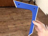 Sokka Boomerang Avatar 20x20 build plate version