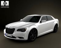 Chrysler 300 SRT8 2012 3D Model