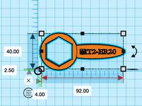 ER20 Collet Nut Spanner