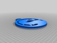 Mortal Kombat Logo Necklace