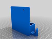 Shapeoko/Carbide Touch Probe Mount w/Hook for Clip Cables