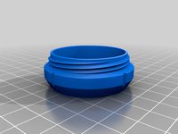 threaded cap and stub