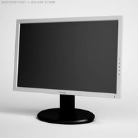 Monitor CGAXIS electronics 18 3D Model