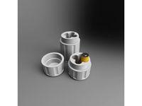 Battery cases for 18650 and 14500