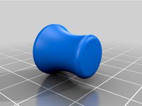 Anycubic i3 Mega Reprap Discount LCD Display mount adapter plus knob