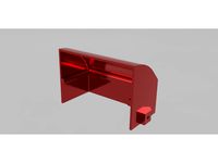 Shroud for elegoo mars enclosure heater