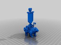 Flag Bearer Bear Rider