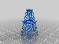 Miniature Oil Derrick