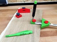 Stop for folding rule / Anschlag Zollstock