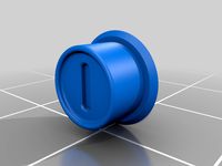 fake screw button cover for Iron Man helmet
