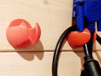 cable wall holder original