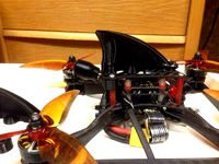 Carbix zero Turtlefin and vtx antenna mount