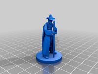 Druid / Wanderer / Wizard miniature for tabletop gaming or d&d