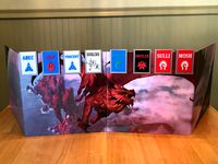 D&D DM Screen Initiative Trackers (Supportless and Modular)
