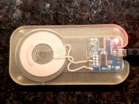 Compact Wireless Qi Charger Housing