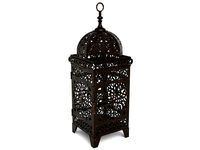 Moroccan Lantern 1 - high poly and low poly versions