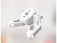 Team Mistral AK47-HD Backpack antenna mount