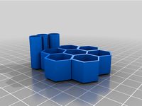 Hexagon DESK ORGANIZER