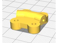 12428 rear axle top bracket - single piece