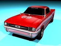 Ford Mustang 3D Model