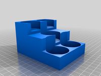 Customizable Simple Airbrush Paint & Cleaner/Thinner stands