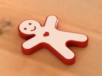 Gingerbread Man Speaker Christmas Gift for Family and Friends