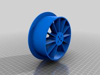 Modified parts for Brushless R/C Racing Hovercraft