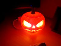Jack-O'-Lantern USB Light for Halloween