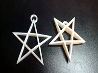 Pentacle Hanging decoration