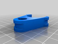 1" tube to 3/8" bar zip-tie decaleur adapter