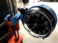 Timelapse Clock Holder for Prusa I3 MK3S
