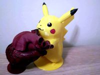 Pikachu Holds Bleeding Heart