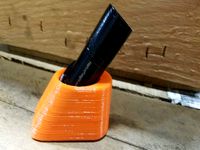 Harbor Freight flashlight holder