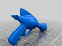 1950s-style Ray Gun for 1:6 Scale Action Figures