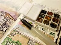 Half Pan Watercolor Kit