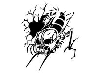 Centipede stencil 2