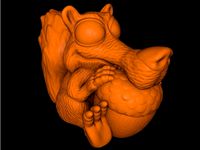 Baby Scrat (Easy print no support)