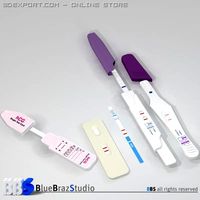 Pregnancy test 4 3D Model
