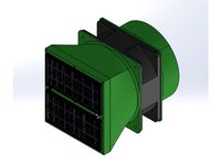 HEPA filter for 120mm fan 120mm duct dual roomba 800-900 series