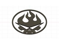 Dai Gurren logo (Gurren Lagann)