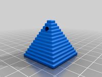 Pyramid Keychain