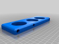 Wall mount for Bosch GSR12V + Battery