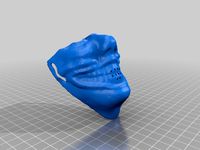 Smoothed Clown Half Mask